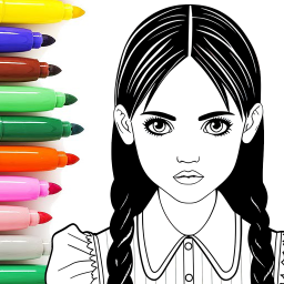 دانلود Princess Coloring Game Glitter