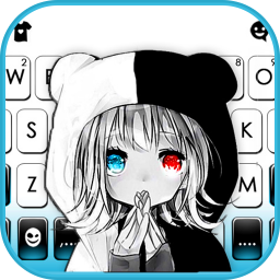 دانلود Angel Devil Girl Keyboard Theme