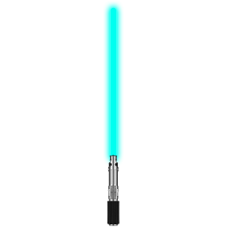 Laser saber simulator