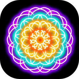 دانلود Glow Magic Doodle kaleidoscope دانلود Glow Magic Doodle kaleidoscope