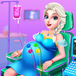 دانلود Ice Princess Mom and Baby Game