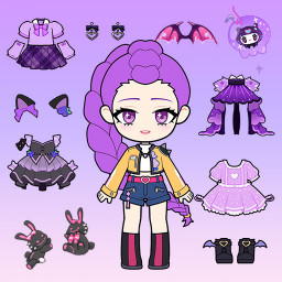 دانلود Doll Makeup: Dress up for kids