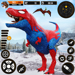 دانلود Dino Hunter Zoo Dinosaur Games