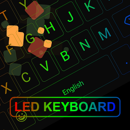 دانلود Neon LED Keyboard - RGB Themes