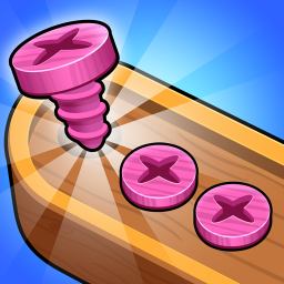 دانلود Wooden Screw Nuts Jam Puzzle