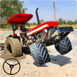 دانلود Village Tractor Driving Sim 3D