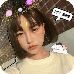 Sweet snap live face filter selfie camera edit