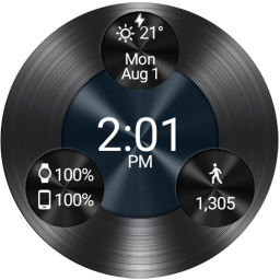 دانلود Black Metal 2 HD Watch Face