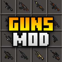 دانلود Mods guns for Minecraft pe