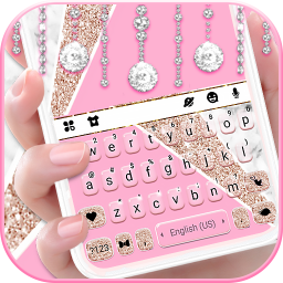 دانلود Girly Pink Glitter Theme