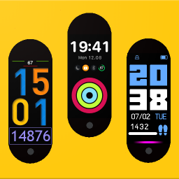 دانلود Watchfaces for Mi Band 4