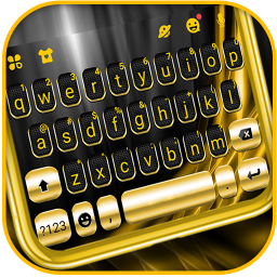 دانلود Black Gold Luxury Keyboard The