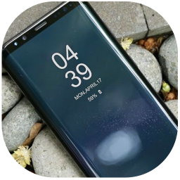 دانلود Always on display clock widget