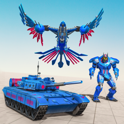 Tank Robot Game 2020 – Police Eagle Robot Car Game