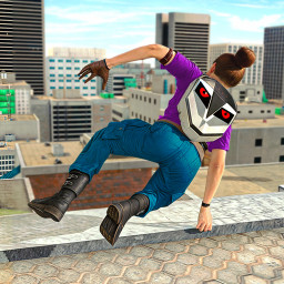 دانلود Going Up Parkour Game: Rooftop
