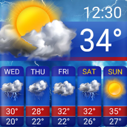 دانلود Weather Forecast App Widget