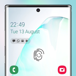 Note 10 Lock screen