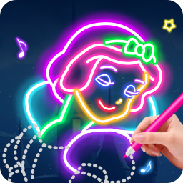 دانلود Learn To Draw Glow Princess