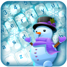 Let It Snow Keyboard Theme