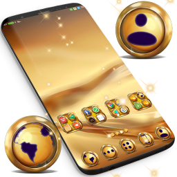 Golden Launcher Theme