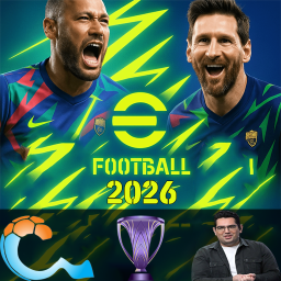 دانلود ‏‏شبیه ساز فوتبال efootball 2026