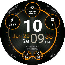 دانلود Advanced Watch Face دانلود Advanced Watch Face