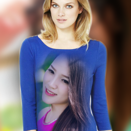 دانلود Girl T Shirt Photo Frame