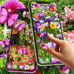 دانلود Flower garden live wallpaper