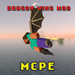 دانلود MCPE Dragon Wing Mod