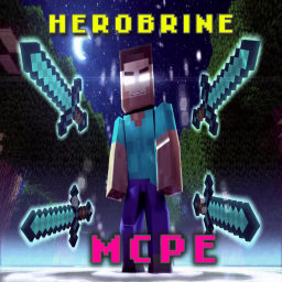 دانلود MCPE Herobrine Mod