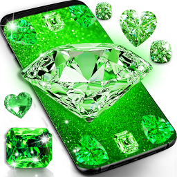دانلود Green diamond shiny wallpapers