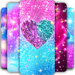 دانلود Glitter galaxy live wallpaper