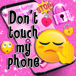 دانلود Don't touch my phone wallpaper