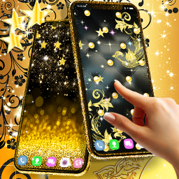 دانلود Black gold live wallpaper