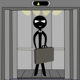 دانلود Stickman Escape Lift 2 : Funny