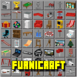 دانلود Furnicraft Addon for MCPE