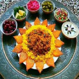 آموزش تزیین وسفره آرایی(باتصویر)