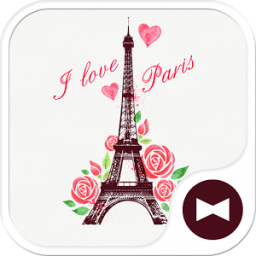 I Love Paris +HOME Theme
