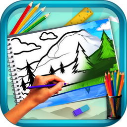 دانلود Learn to Draw Scenery & Nature