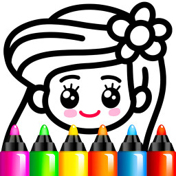 دانلود Kids Drawing Games: Coloring