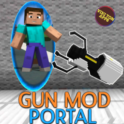 دانلود Portal Gun Mod for Minecraft