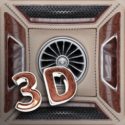 دانلود 3D Wallpaper Clock Widget HD