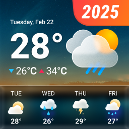 دانلود Weather Live - Forecast&Alert