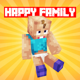 دانلود Happy Family Mod for Minecraft