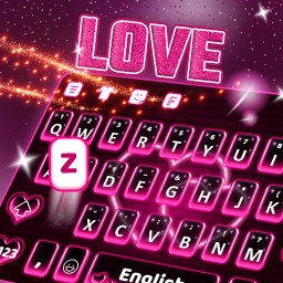 دانلود Love Keyboard - Neon Themes
