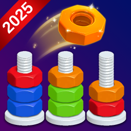 دانلود Nut Sort - Color Puzzle Games