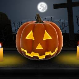 دانلود Halloween Pumpkin 3D Wallpaper دانلود Halloween Pumpkin 3D Wallpaper