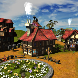 دانلود Cartoon Village 3D دانلود Cartoon Village 3D