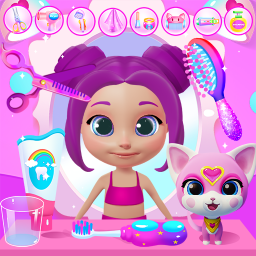 دانلود Girl Games: Pet Care & Dressup