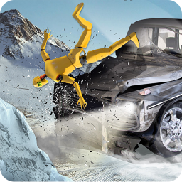 دانلود Car Crash Test Winter Road Sim